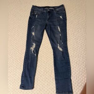 Judy Blue 11/30 Distressed Blue Jeans